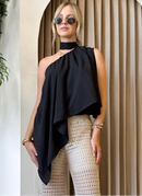 BLUSA BATA ASSIMÉTRICA MULTIFORMES
