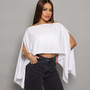 BLUSA BATA CAPA MULTIFORMES COM TOP FAIXA INTERNO