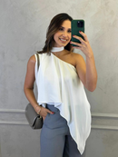 blusa feminina capa boho chic bata assimétrica multiformes elegante tendência 2026