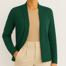 Cardigan Feminino Canelado de Malha Casaco Cardigã Kimono Moda Inverno com Manga Longa Estilo Tricot