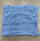 SAIA TRICÔ COM FENDA