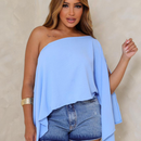 Blusa Bata Feminina Boho Chic 2 Peças com Top Faixa Interno Multiformas Capa