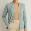 CARDIGAN FEMININO CANELADO ESTILO KIMONO