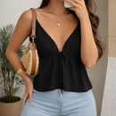 BLUSA CROPPED BATINHA COM ALÇA REGULÁVEL