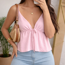 BLUSA CROPPED BATINHA COM ALÇA REGULÁVEL