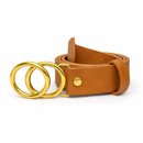 Cintos Femininos Redonda Dupla Dourada Largura 3.0cm Envio Rápido - Manuela
