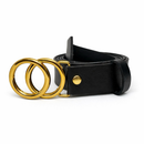 Cintos Femininos Redonda Dupla Dourada Largura 3.0cm Envio Rápido - Manuela