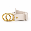 Cintos Femininos Redonda Dupla Dourada Largura 3.0cm Envio Rápido - Manuela