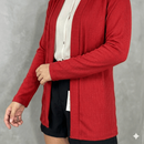 CARDIGAN FEMININO CANELADO ESTILO KIMONO